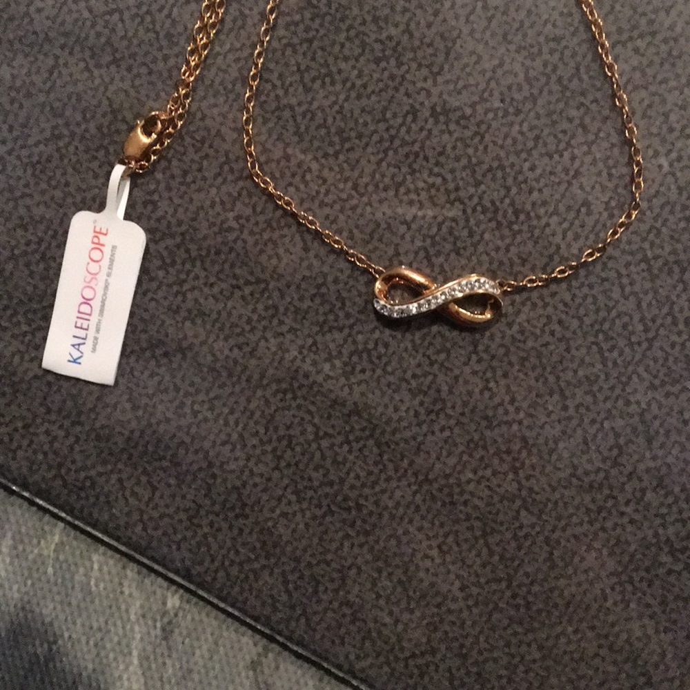 Kaleidoscope infinity necklace
